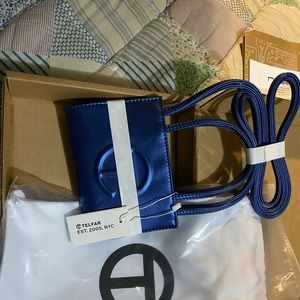 💯AUTHENTIC 💯 Small Cobalt Blue Telfar Bag